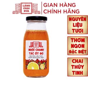 muối ớt đỏ làng chài xưa