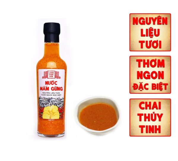 nước mắm gừng tỏi ớt làng chài xưa